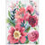 Bloom Bouquet Floral Velveteen Minky Blanket