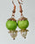 FRUITFUL: Pearls, Rose Gold Spring Green Earrings