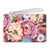 Watercolor Clutch Bag - Fire Floral - Pink