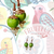 FRUITFUL: Pearls, Rose Gold Spring Green Earrings