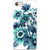 Indigo Aqua Watercolor Floral Phone Case