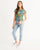 Joyful Heart Watercolor Floral Women's Tee