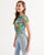 Joyful Heart Watercolor Floral Women's Tee