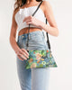 Joyful Heart Watercolor Floral Wristlet