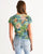 Joyful Heart Watercolor Floral Women's Tee