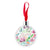 Blessed Transparent Christmas bauble