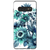 Indigo Aqua Watercolor Floral Phone Case