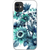 Indigo Aqua Watercolor Floral Phone Case
